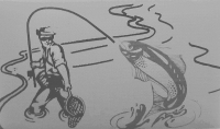 POLTESTstamp Motiv "Angler"
